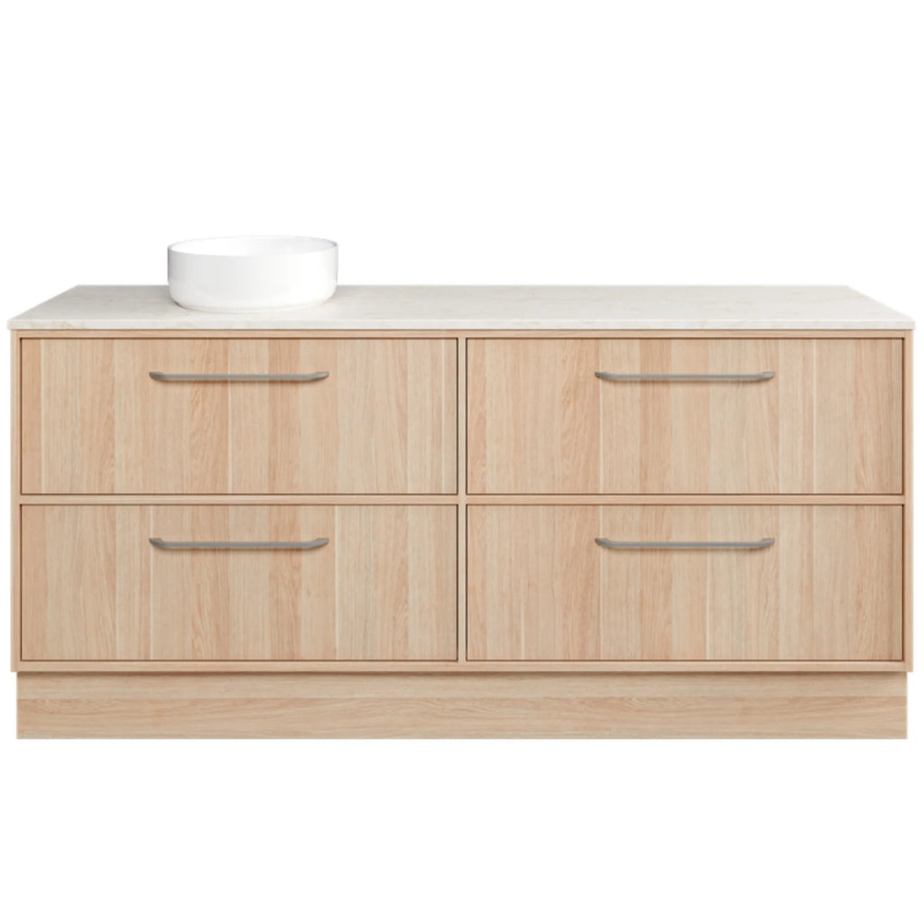 Timberline Taro Floorstanding Vanity with SilkSurface Top and Above Counter Basin