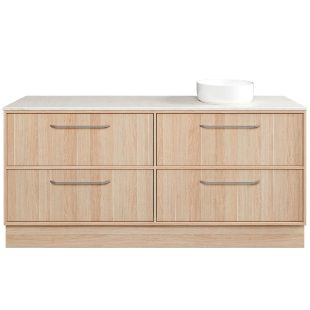 Timberline Taro Floorstanding Vanity with SilkSurface Top and Above Counter Basin