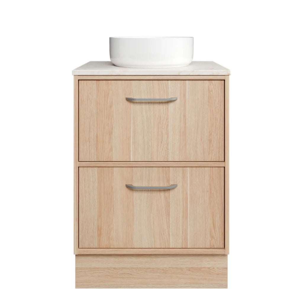 Timberline Taro Floorstanding Vanity with SilkSurface Top and Above Counter Basin