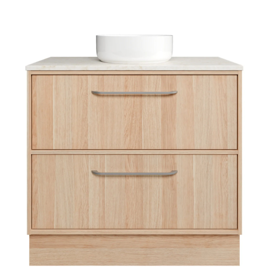 Timberline Taro Floorstanding Vanity with SilkSurface Top and Above Counter Basin