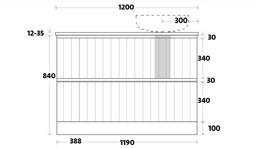 Marquis Nelson Floor Standing Vanity - Wellsons