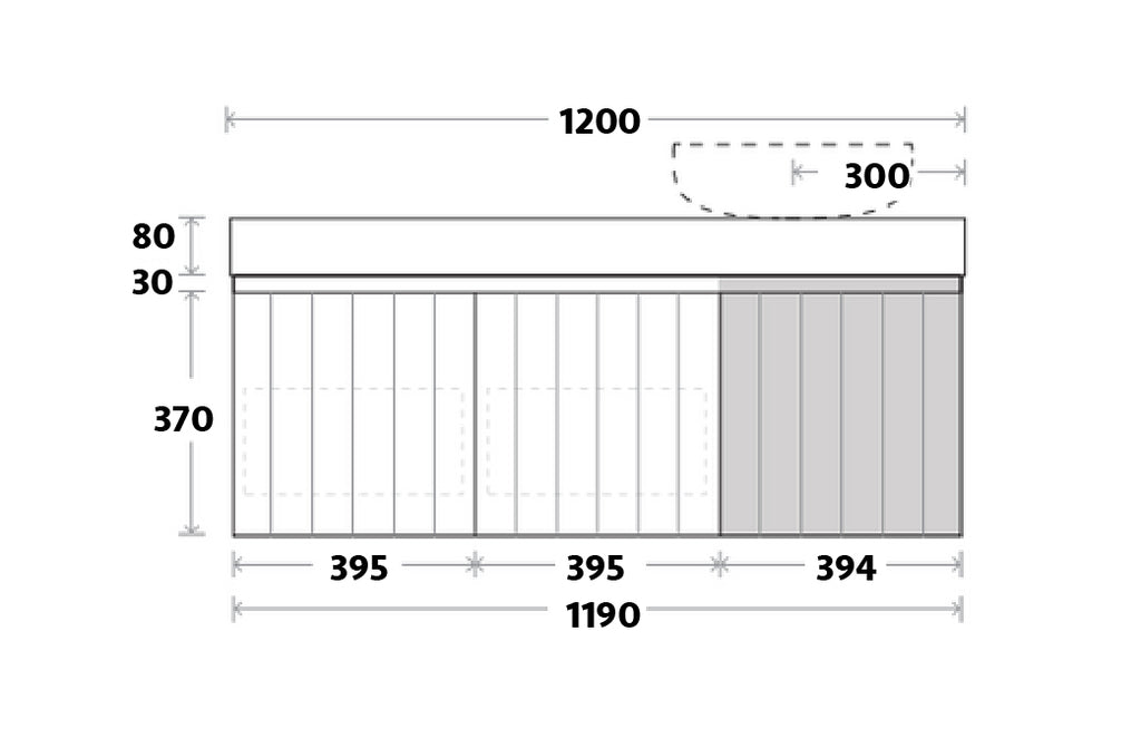 Marquis Chelsea Wall Hung Vanity - Wellsons