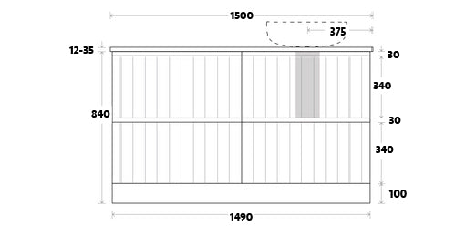Marquis Nelson Floor Standing Vanity - Wellsons