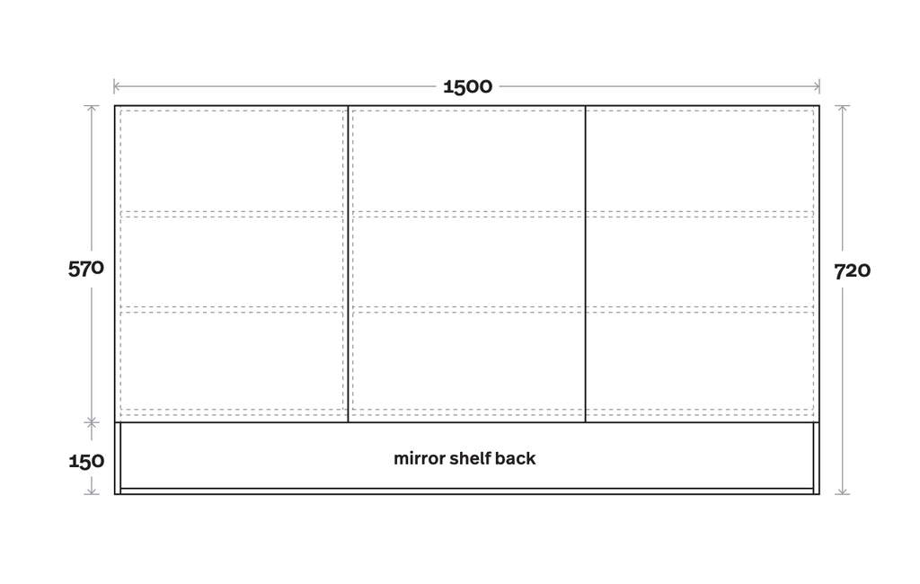 Marquis Watson Shaving Cabinet