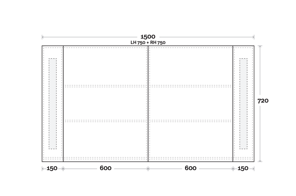 Marquis Urban Lights shaving Cabinet