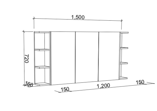Timberline Boston Shaving Cabinet - Wellsons