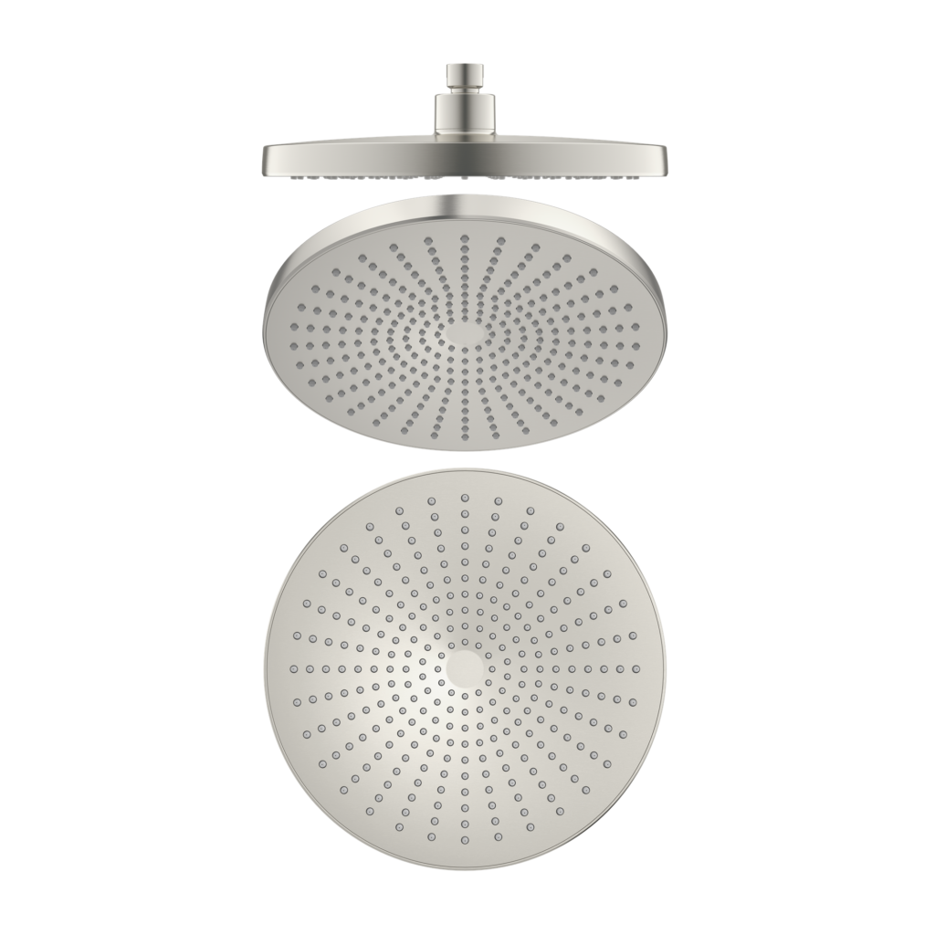 Nero Opal Shower Head - Brushed Nickel