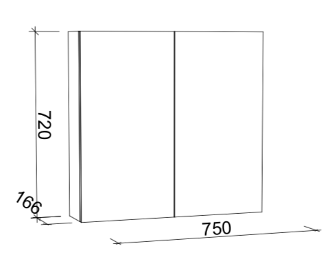Timberline Tennessee Shaving Cabinet - Wellsons