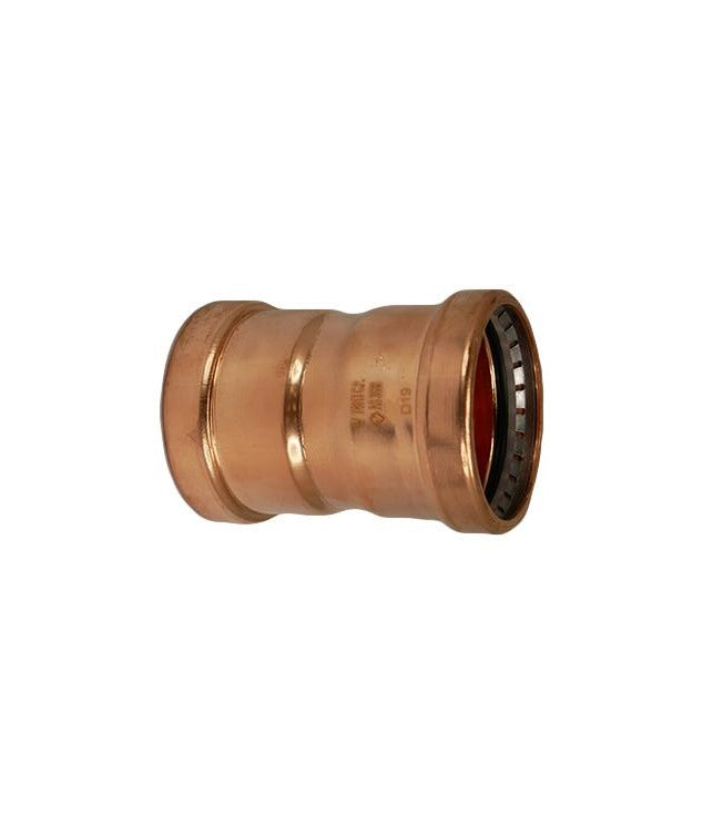 Copper Press Straight Coupling Water 80MM - Wellsons
