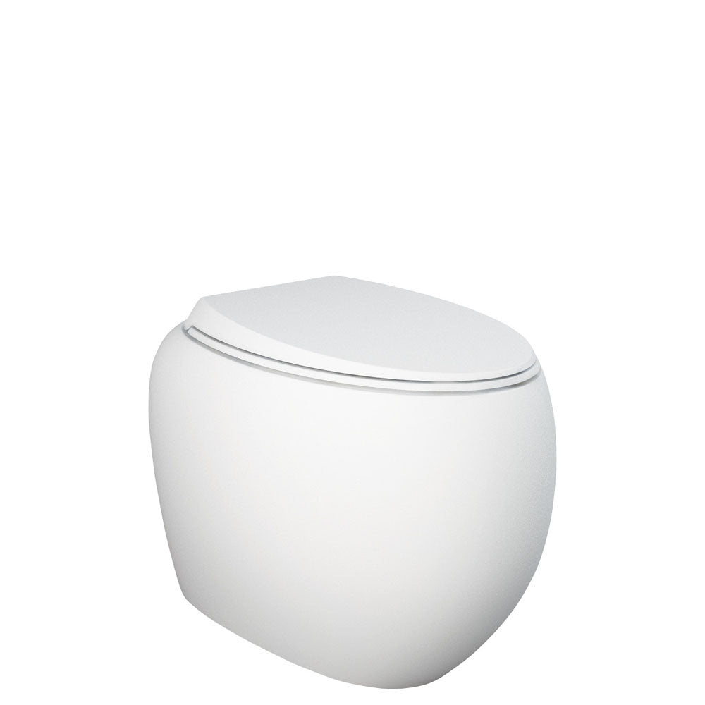 Fienza Rak Cloud Wall-Faced Suite - Matte White