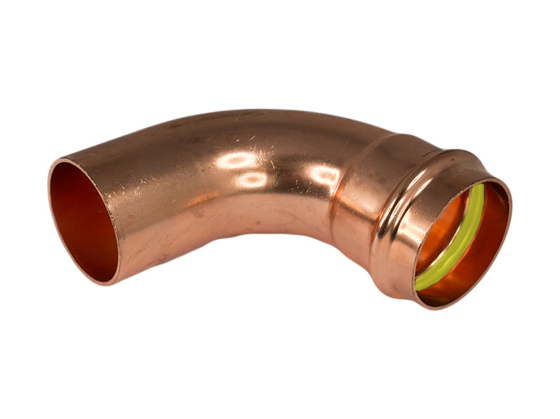 Copper Press 90° Elbow (Male/Female) Gas 80MM - Wellsons