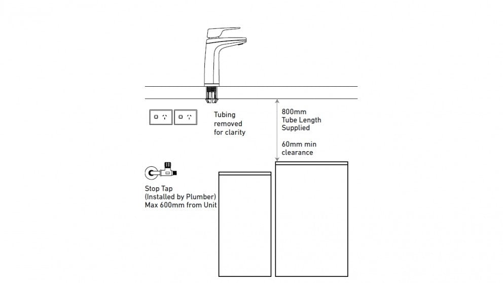 Billi B-5000 Sparkling with XL Levered Dispenser - Wellsons