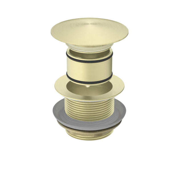 Nero Bath Waste - Brushed Gold