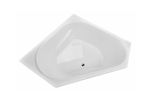 Decina Angelique Inset Corner Bath 1295/1465mm - Gloss White