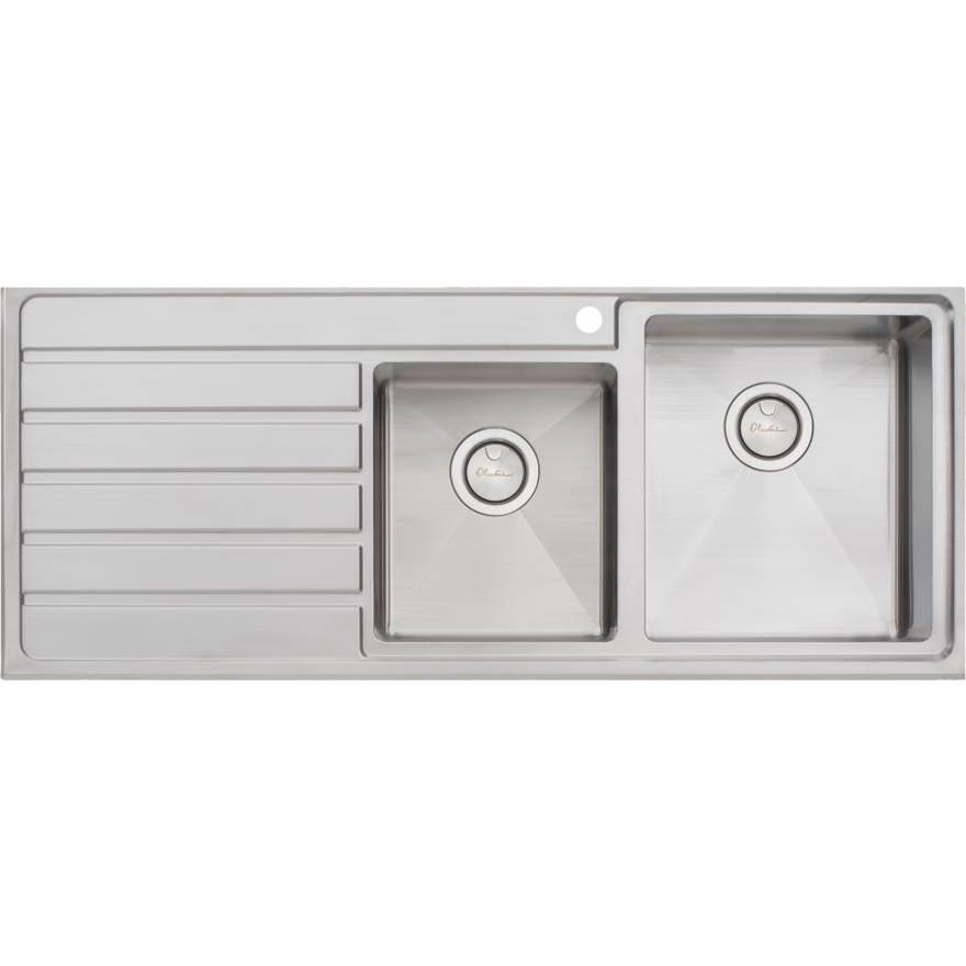 Oliveri Apollo 1 & 3/4 Bowl Sink With Drainer