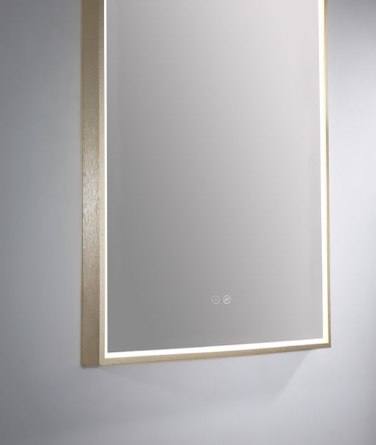 Remer Arch Backlit LED Dimmable Demister Mirror 500mm