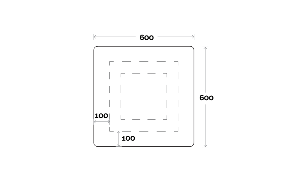 Marquis Base Mirror - Wellsons