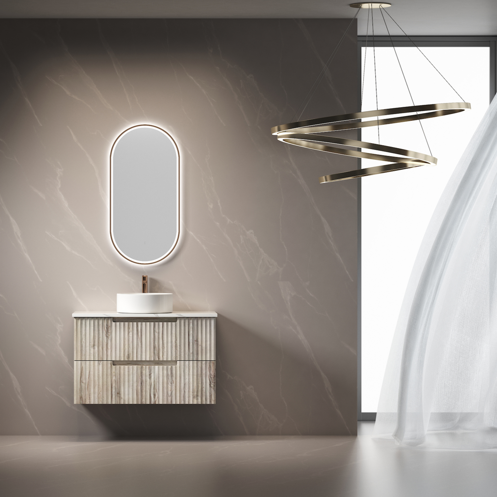 Aulic Beau Monde LED Mirror with Touch-Free Sensor