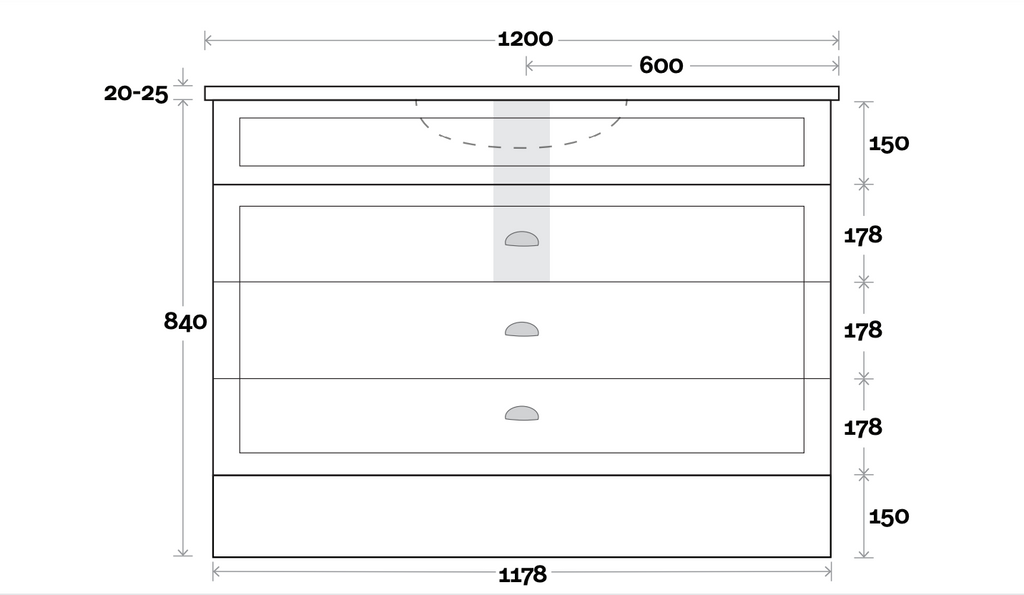 Marquis Bowral Floor Standing Vanity - Wellsons