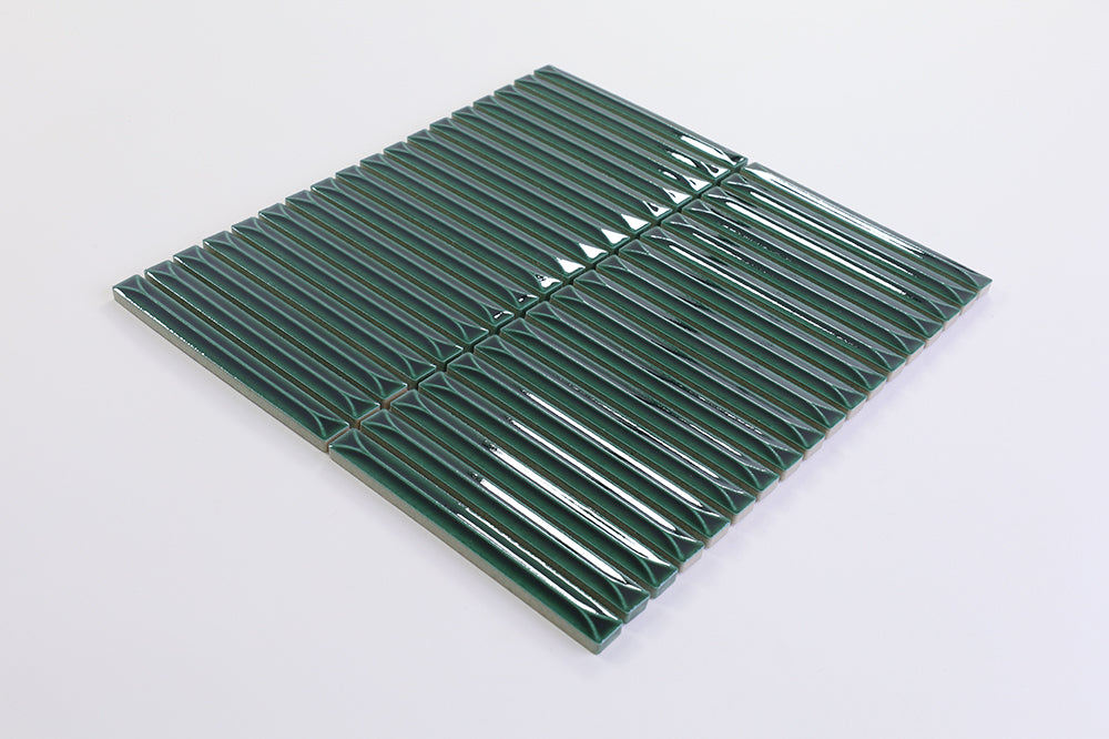 Brinx Kit kat Jade Gloss Mosaic Tile