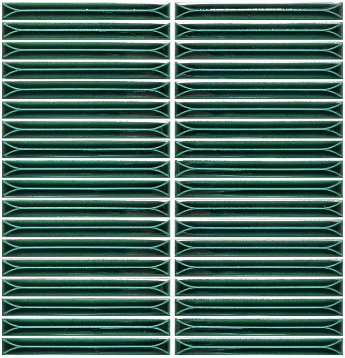 Brinx Kit kat Jade Gloss Mosaic Tile