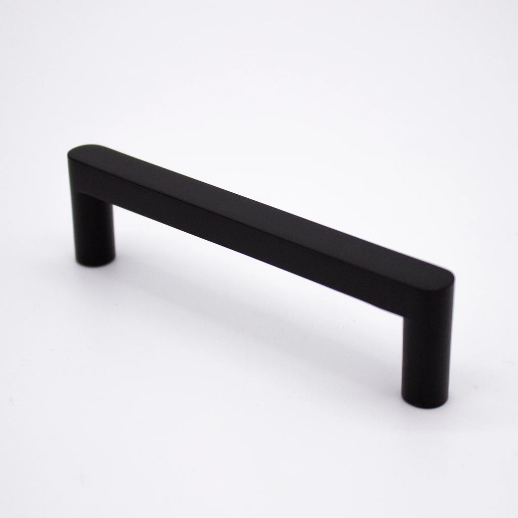 Manovella Matte Black Straight Profile Cabinet Pull - Clio