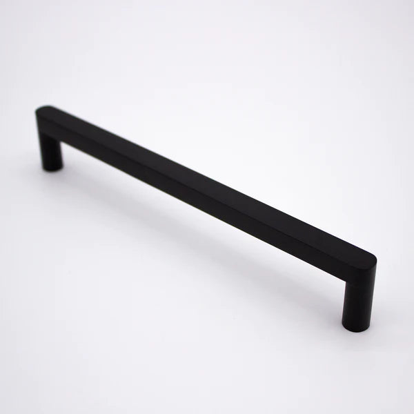 Manovella Matte Black Straight Profile Cabinet Pull - Clio