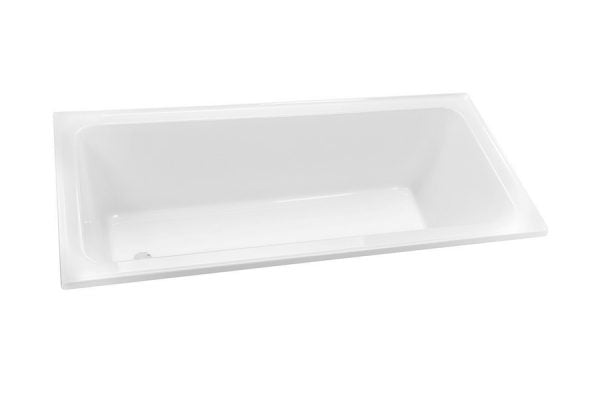 Decina Cortez Inset Bath 1520/1670mm - Gloss White