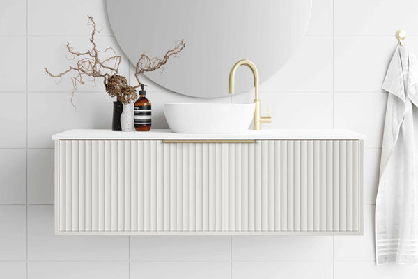 Marquis Cove Wall Hung Vanity Caesarstone Dekton Vasari
