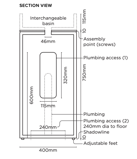 Nood Co Cylinder Bowl Basin - 14 Colours