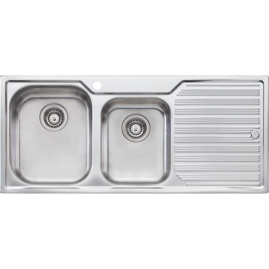 Oliveri Diaz 1 & 3/4 Bowl Sink With Drainer