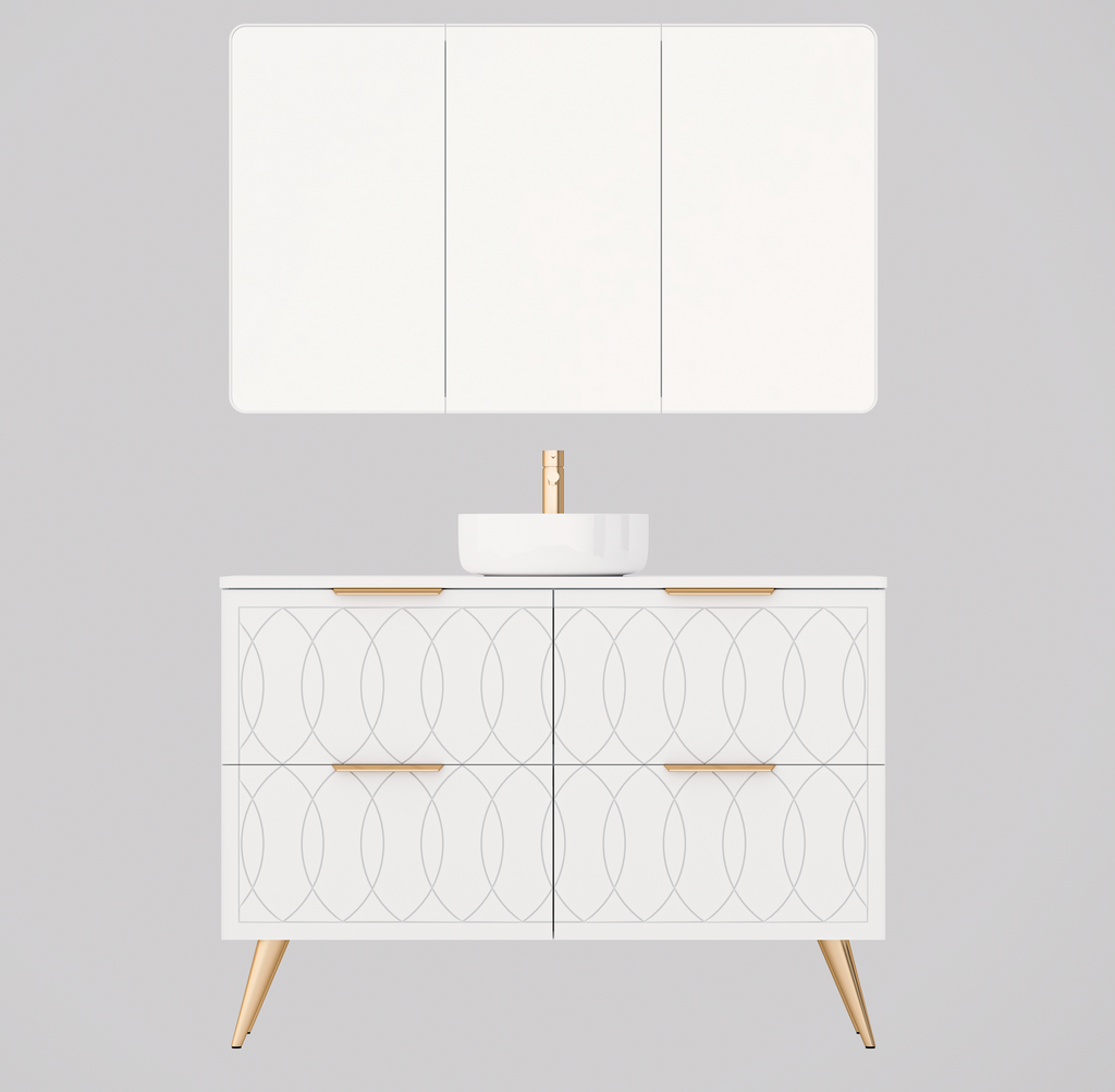 Timberline Sutherland House Deco Vanity with Legs