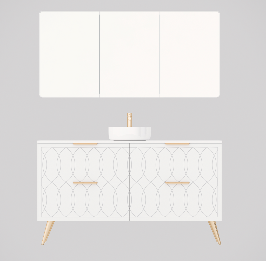 Timberline Sutherland House Deco Vanity with Legs