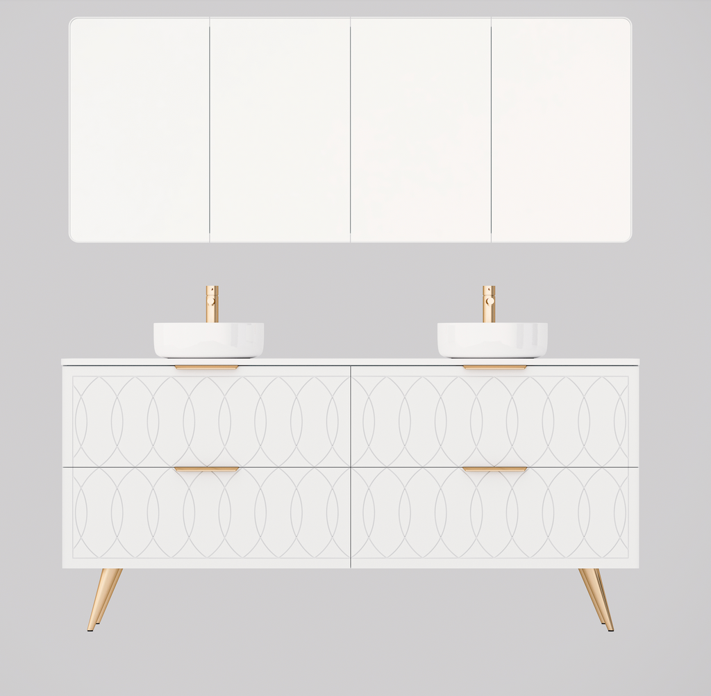 Timberline Sutherland House Deco Vanity with Legs