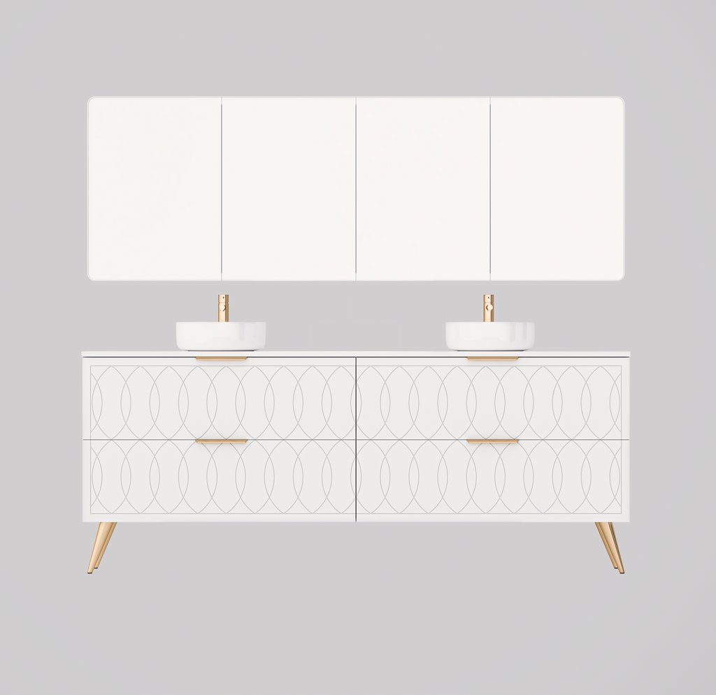 Timberline Sutherland House Deco Vanity with Legs