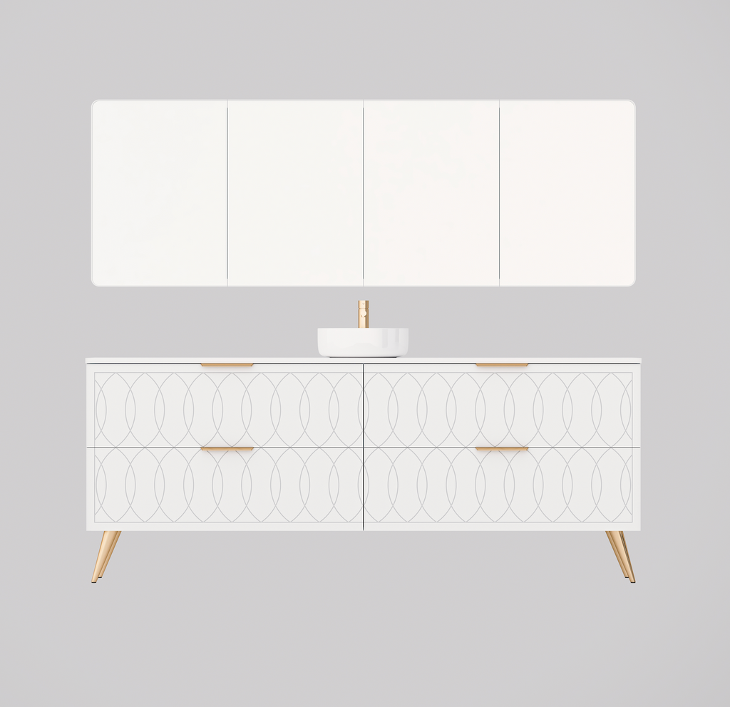 Timberline Sutherland House Deco Vanity with Legs