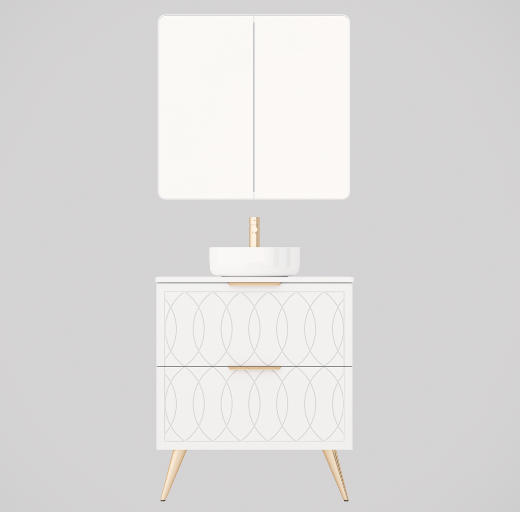 Timberline Sutherland House Deco Vanity with Legs