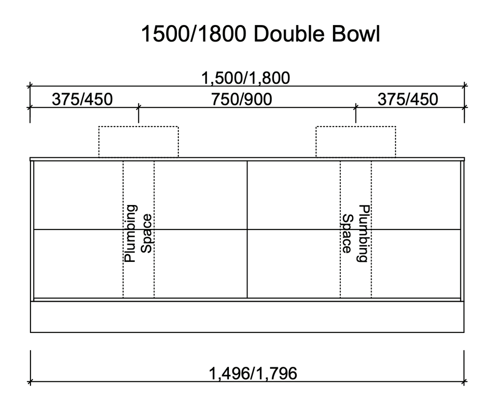 Timberline Delaware Floor Standing Vanity - Wellsons