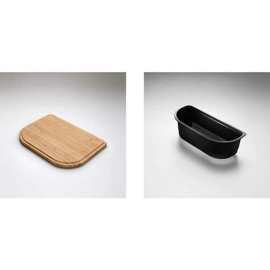 Oliveri Petite 1 & 3/4 Bowl Sink With Double Drainer