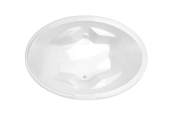 Decina Duo Inset Bath 1850mm - Gloss White