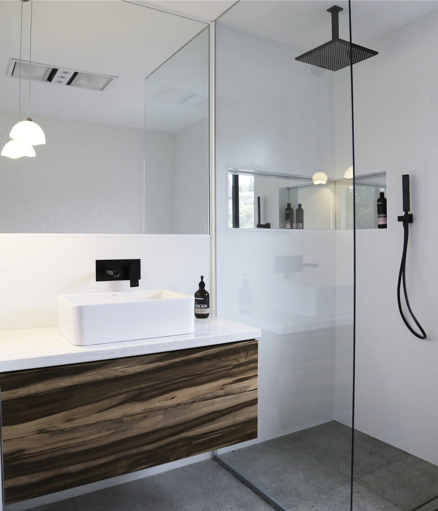 Meir Square Ceiling Shower - Matte Black