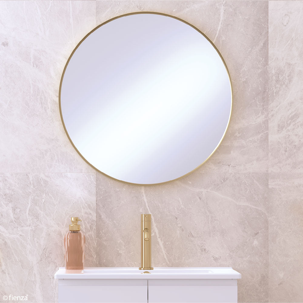 Fienza Reba Urban Brass Framed Mirror