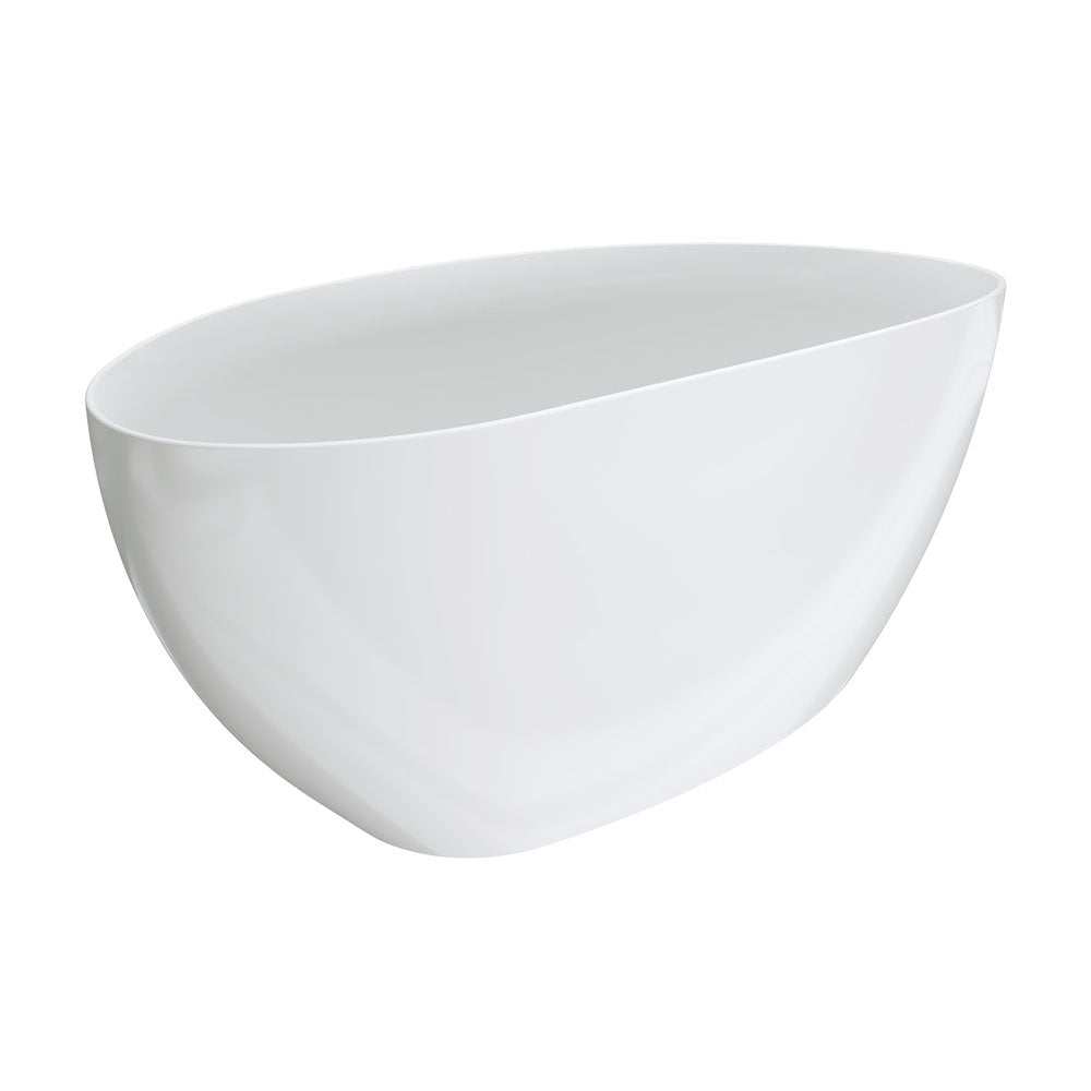 Fienza Dayo Freestanding Acrylic Bath 1500mm - Gloss White