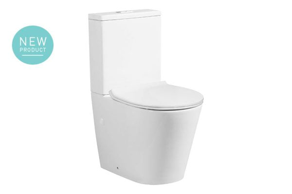 Decina Fabrino Rimless Universal Back To Wall Toilet Suite