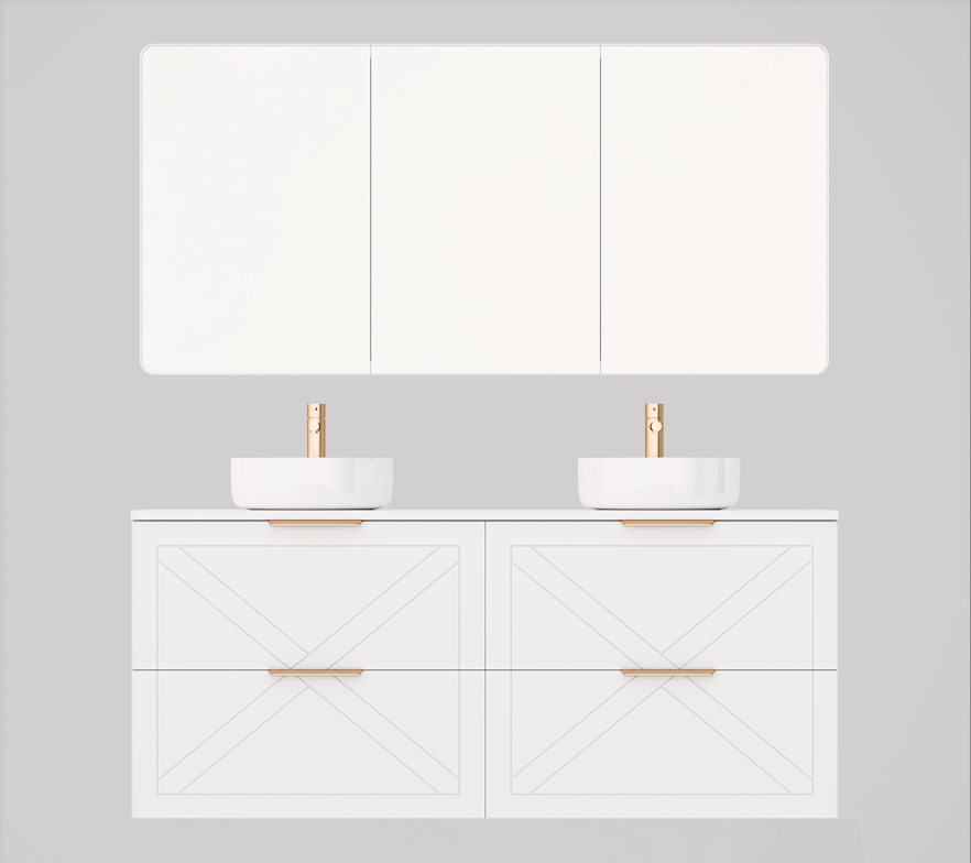 Timberline Sutherland House Farmhouse Wall Hung Vanity