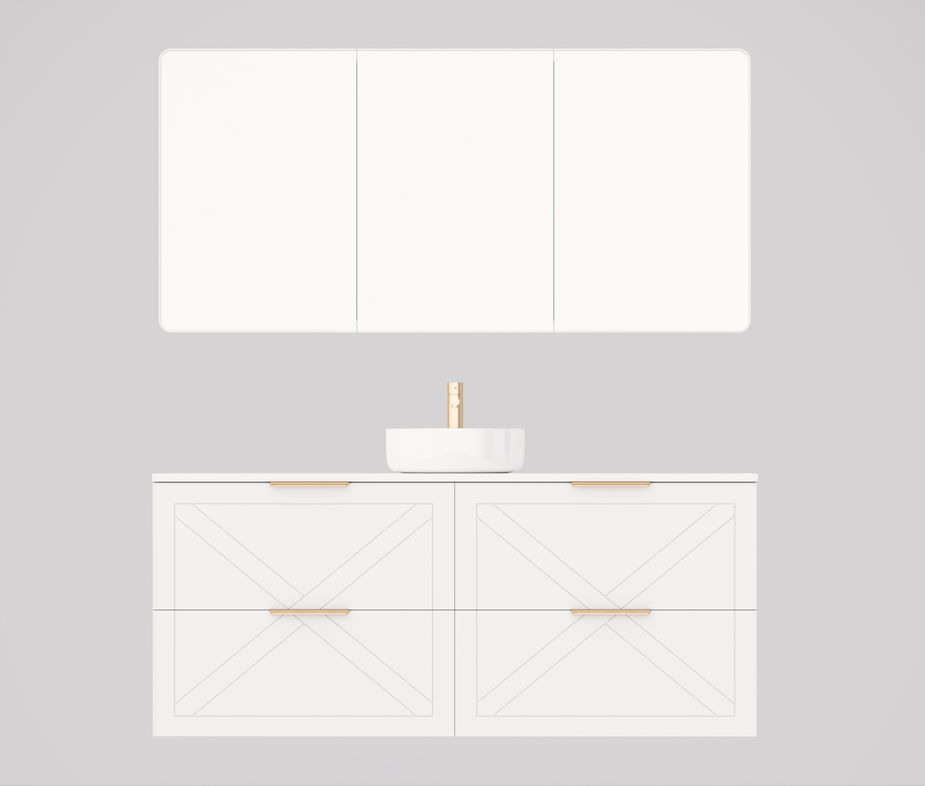 Timberline Sutherland House Farmhouse Wall Hung Vanity