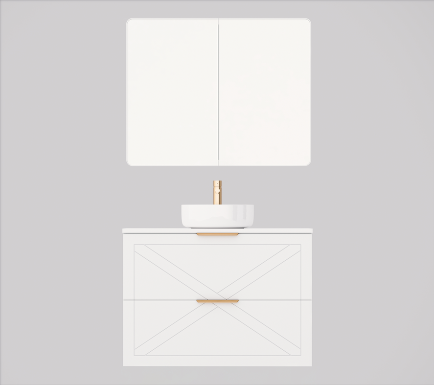 Timberline Sutherland House Farmhouse Wall Hung Vanity