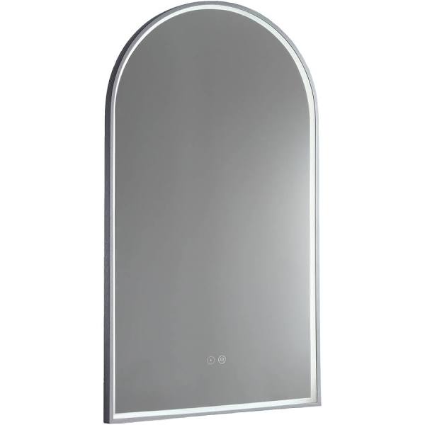 Remer Arch Backlit LED Dimmable Demister Mirror 500mm
