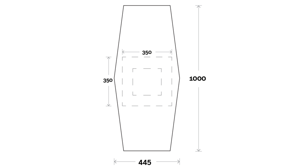 Marquis Hexa Mirror - Wellsons