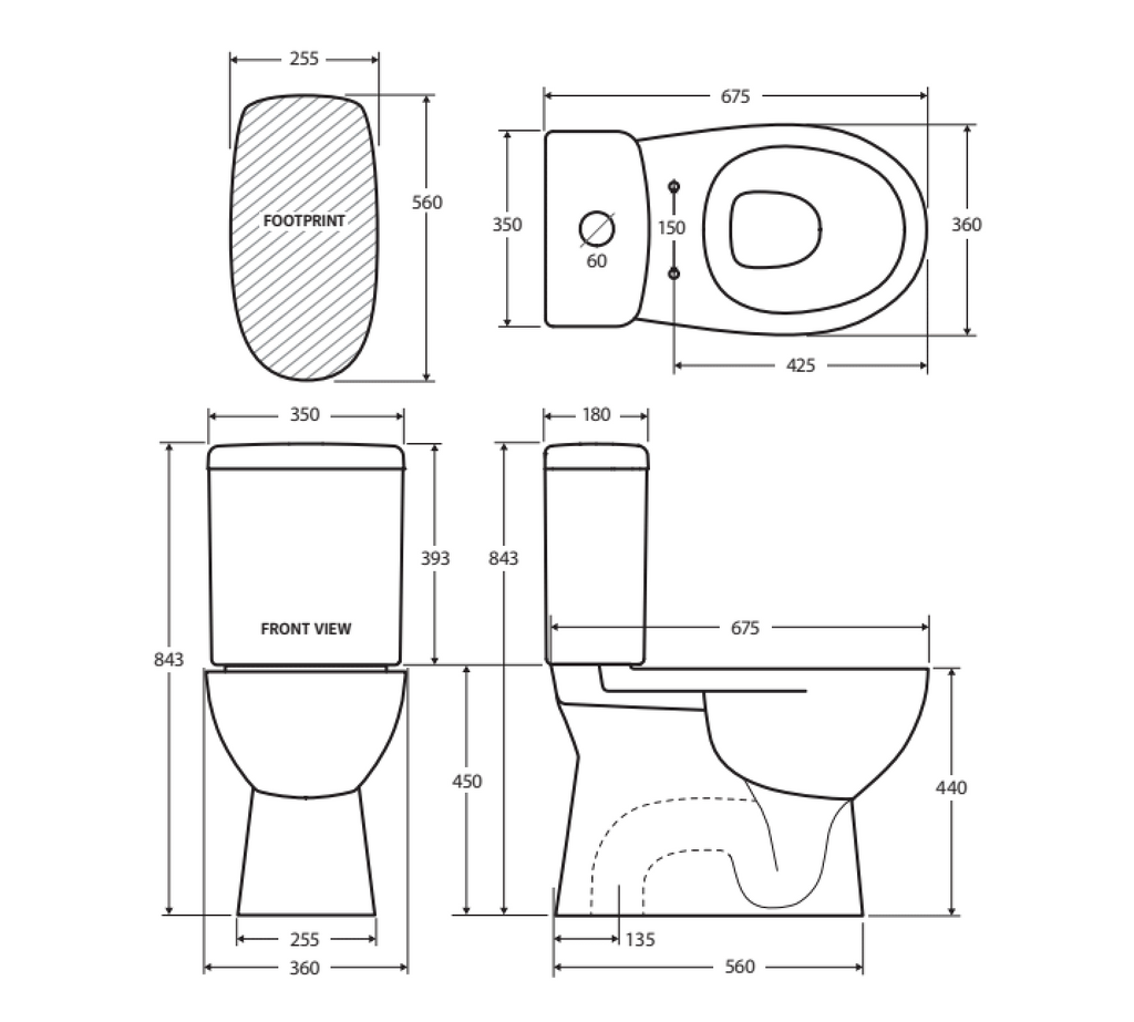 Fienza Stella Close-Coupled Suite - Wellsons